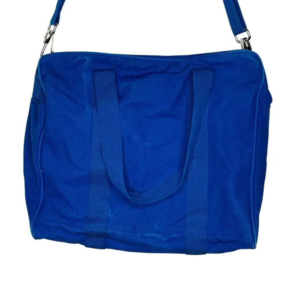 Vintage American Express Bag Blue Messenger Canvas